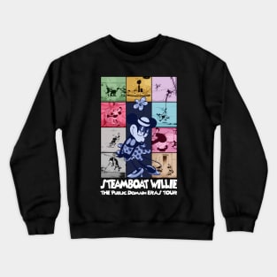 Steamboat Willie The Public Domain Eras Tour - 2 Crewneck Sweatshirt